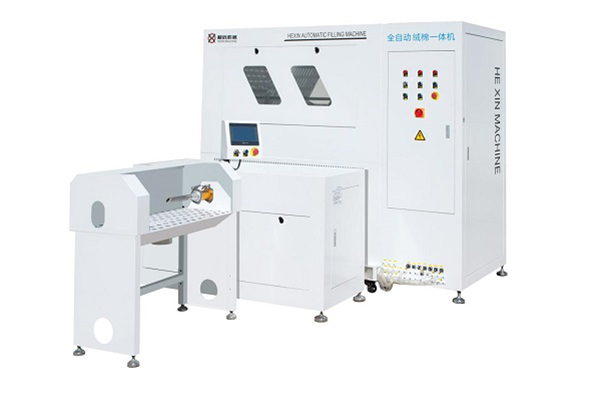 down filling machine improves product quality